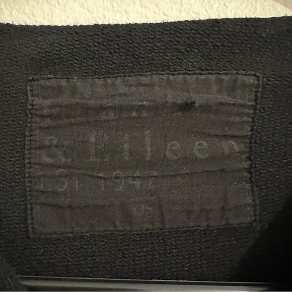 Frank & Eileen AUDREY Funnel Neck Capelet in Black one size pullover sweater - Picture 4 of 8